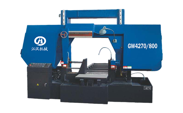 宁远GW4270/800双柱龙门卧式带锯床