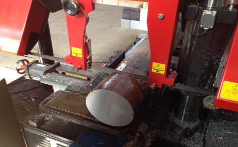 宁远卧式带锯床加工时出现明显振荡如何排查？