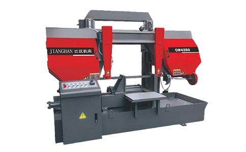 宁远龙门带锯床运行中途停止切割产生的原因是什么？